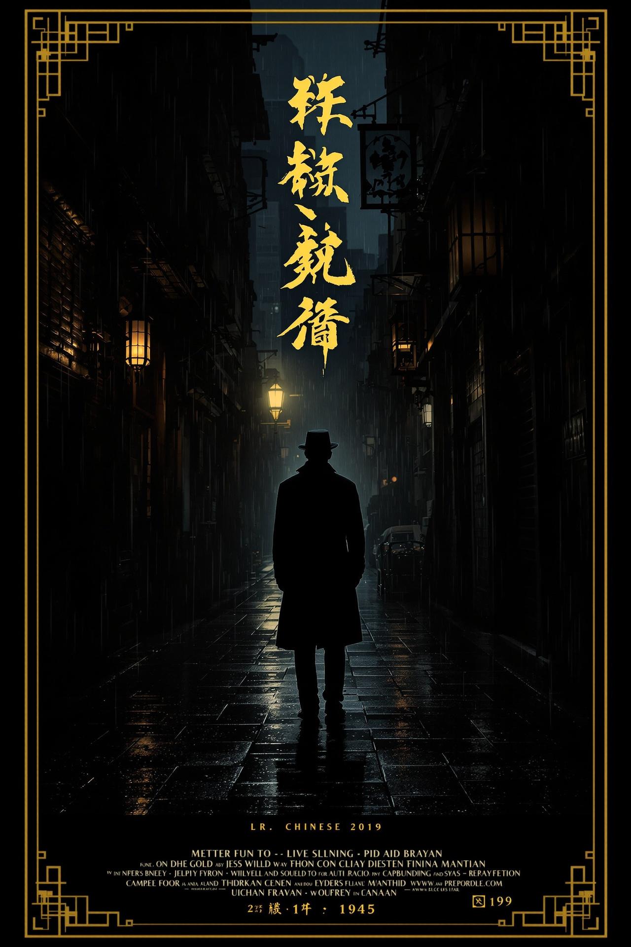 电影《无名》海报,悬疑 / 谍战类型,评分8.7
